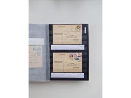 SIGMARINGEN: 1823/2000 (ca.), Heimatssammlung &nbsp;in 14 Steckbüchern, mit einigen hundert Briefen, Karten und Ganzsachen (v