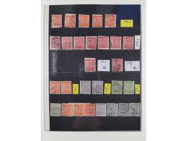 1945/49, meist postfrische gestempelte Sammlung mit einigen signiert Werten bei den Farben und Postmeister-Zähnungen, dabei u