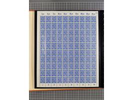 1945/49, meist postfrische gestempelte Sammlung mit einigen signiert Werten bei den Farben und Postmeister-Zähnungen, dabei u