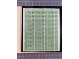 1945/49, meist postfrische gestempelte Sammlung mit einigen signiert Werten bei den Farben und Postmeister-Zähnungen, dabei u