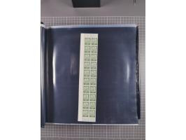 1960/75. postfrische Bogenteile der Dauerserien ab Bedeutende Deutsche, dabei Formnummern und Berlin mit u.a. Mi.-Nr. 246-49 