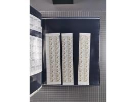 1960/75. postfrische Bogenteile der Dauerserien ab Bedeutende Deutsche, dabei Formnummern und Berlin mit u.a. Mi.-Nr. 246-49 