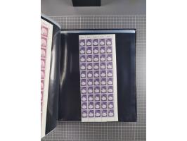 1960/75. postfrische Bogenteile der Dauerserien ab Bedeutende Deutsche, dabei Formnummern und Berlin mit u.a. Mi.-Nr. 246-49 