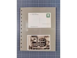 Frankfurt: 1900/89, interessante Sammlung von Bild-Ganzsachen und Ganzsachen mit Zudrucken aus Frankfurt, ungebraucht und geb