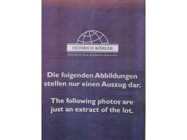 1800/1980(ca.), reichhaltige gestempelte Partie mit Marken und vielen Briefen (meist bis 1900) in 7 Steckbüchern und 2 Ordner