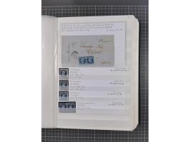 1800/1980(ca.), reichhaltige gestempelte Partie mit Marken und vielen Briefen (meist bis 1900) in 7 Steckbüchern und 2 Ordner