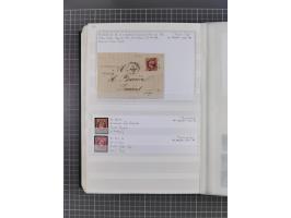 1800/1980(ca.), reichhaltige gestempelte Partie mit Marken und vielen Briefen (meist bis 1900) in 7 Steckbüchern und 2 Ordner