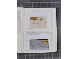 1800/1980(ca.), reichhaltige gestempelte Partie mit Marken und vielen Briefen (meist bis 1900) in 7 Steckbüchern und 2 Ordner