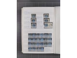 1800/1980(ca.), reichhaltige gestempelte Partie mit Marken und vielen Briefen (meist bis 1900) in 7 Steckbüchern und 2 Ordner