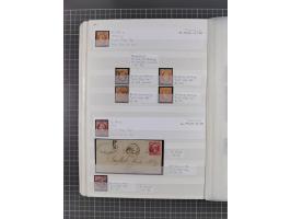 1800/1980(ca.), reichhaltige gestempelte Partie mit Marken und vielen Briefen (meist bis 1900) in 7 Steckbüchern und 2 Ordner