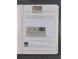 1800/1980(ca.), reichhaltige gestempelte Partie mit Marken und vielen Briefen (meist bis 1900) in 7 Steckbüchern und 2 Ordner