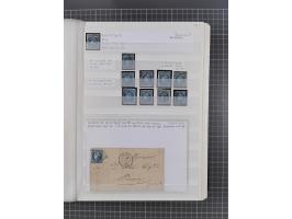 1800/1980(ca.), reichhaltige gestempelte Partie mit Marken und vielen Briefen (meist bis 1900) in 7 Steckbüchern und 2 Ordner