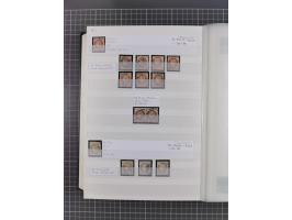 1800/1980(ca.), reichhaltige gestempelte Partie mit Marken und vielen Briefen (meist bis 1900) in 7 Steckbüchern und 2 Ordner