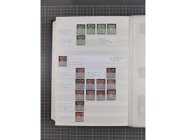 1800/1980(ca.), reichhaltige gestempelte Partie mit Marken und vielen Briefen (meist bis 1900) in 7 Steckbüchern und 2 Ordner