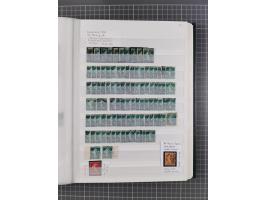 1800/1980(ca.), reichhaltige gestempelte Partie mit Marken und vielen Briefen (meist bis 1900) in 7 Steckbüchern und 2 Ordner