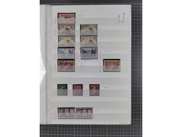 1800/1980(ca.), reichhaltige gestempelte Partie mit Marken und vielen Briefen (meist bis 1900) in 7 Steckbüchern und 2 Ordner