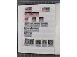 1800/1980(ca.), reichhaltige gestempelte Partie mit Marken und vielen Briefen (meist bis 1900) in 7 Steckbüchern und 2 Ordner