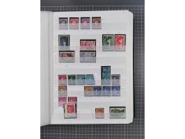 1800/1980(ca.), reichhaltige gestempelte Partie mit Marken und vielen Briefen (meist bis 1900) in 7 Steckbüchern und 2 Ordner