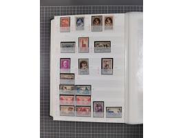 1800/1980(ca.), reichhaltige gestempelte Partie mit Marken und vielen Briefen (meist bis 1900) in 7 Steckbüchern und 2 Ordner