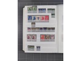 1800/1980(ca.), reichhaltige gestempelte Partie mit Marken und vielen Briefen (meist bis 1900) in 7 Steckbüchern und 2 Ordner