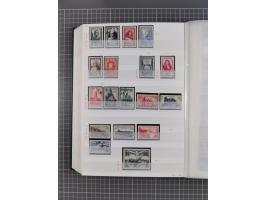 1800/1980(ca.), reichhaltige gestempelte Partie mit Marken und vielen Briefen (meist bis 1900) in 7 Steckbüchern und 2 Ordner