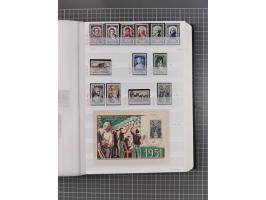 1800/1980(ca.), reichhaltige gestempelte Partie mit Marken und vielen Briefen (meist bis 1900) in 7 Steckbüchern und 2 Ordner