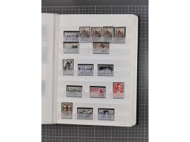 1800/1980(ca.), reichhaltige gestempelte Partie mit Marken und vielen Briefen (meist bis 1900) in 7 Steckbüchern und 2 Ordner