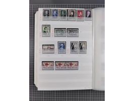 1800/1980(ca.), reichhaltige gestempelte Partie mit Marken und vielen Briefen (meist bis 1900) in 7 Steckbüchern und 2 Ordner