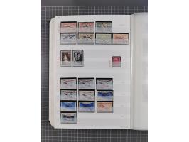 1800/1980(ca.), reichhaltige gestempelte Partie mit Marken und vielen Briefen (meist bis 1900) in 7 Steckbüchern und 2 Ordner