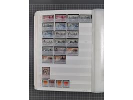 1800/1980(ca.), reichhaltige gestempelte Partie mit Marken und vielen Briefen (meist bis 1900) in 7 Steckbüchern und 2 Ordner