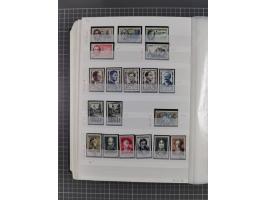 1800/1980(ca.), reichhaltige gestempelte Partie mit Marken und vielen Briefen (meist bis 1900) in 7 Steckbüchern und 2 Ordner