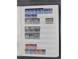 1800/1980(ca.), reichhaltige gestempelte Partie mit Marken und vielen Briefen (meist bis 1900) in 7 Steckbüchern und 2 Ordner