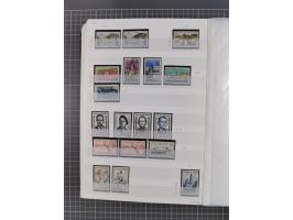 1800/1980(ca.), reichhaltige gestempelte Partie mit Marken und vielen Briefen (meist bis 1900) in 7 Steckbüchern und 2 Ordner