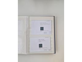 Baden bis Taxis, ungebrauchte und gestempelte Sammlungsbestand, jedes Stück mit ausführlicher Beschriftung auf Karten montier