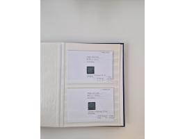 Baden bis Taxis, ungebrauchte und gestempelte Sammlungsbestand, jedes Stück mit ausführlicher Beschriftung auf Karten montier