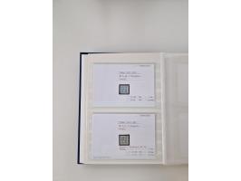 Baden bis Taxis, ungebrauchte und gestempelte Sammlungsbestand, jedes Stück mit ausführlicher Beschriftung auf Karten montier