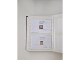 Baden bis Taxis, ungebrauchte und gestempelte Sammlungsbestand, jedes Stück mit ausführlicher Beschriftung auf Karten montier