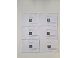 Baden bis Taxis, ungebrauchte und gestempelte Sammlungsbestand, jedes Stück mit ausführlicher Beschriftung auf Karten montier