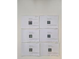 Baden bis Taxis, ungebrauchte und gestempelte Sammlungsbestand, jedes Stück mit ausführlicher Beschriftung auf Karten montier