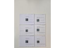 Baden bis Taxis, ungebrauchte und gestempelte Sammlungsbestand, jedes Stück mit ausführlicher Beschriftung auf Karten montier