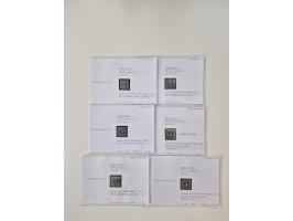 Baden bis Taxis, ungebrauchte und gestempelte Sammlungsbestand, jedes Stück mit ausführlicher Beschriftung auf Karten montier