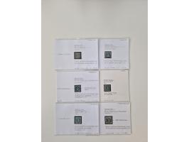 Baden bis Taxis, ungebrauchte und gestempelte Sammlungsbestand, jedes Stück mit ausführlicher Beschriftung auf Karten montier