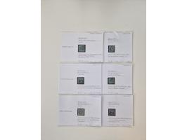 Baden bis Taxis, ungebrauchte und gestempelte Sammlungsbestand, jedes Stück mit ausführlicher Beschriftung auf Karten montier