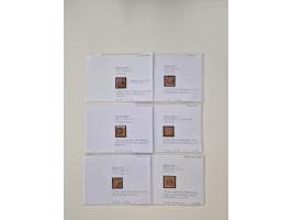 Baden bis Taxis, ungebrauchte und gestempelte Sammlungsbestand, jedes Stück mit ausführlicher Beschriftung auf Karten montier