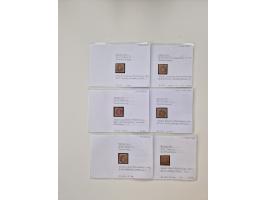 Baden bis Taxis, ungebrauchte und gestempelte Sammlungsbestand, jedes Stück mit ausführlicher Beschriftung auf Karten montier