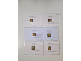 Baden bis Taxis, ungebrauchte und gestempelte Sammlungsbestand, jedes Stück mit ausführlicher Beschriftung auf Karten montier