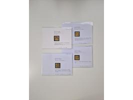 Baden bis Taxis, ungebrauchte und gestempelte Sammlungsbestand, jedes Stück mit ausführlicher Beschriftung auf Karten montier