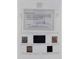 China und Kiautschou, schöne gestempelte Sammlung, jeweils mit Vorläufer-Teil, China mit u.a. Handstempel 5 Pfg. (2x), intere