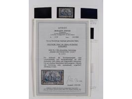 China und Kiautschou, schöne gestempelte Sammlung, jeweils mit Vorläufer-Teil, China mit u.a. Handstempel 5 Pfg. (2x), intere