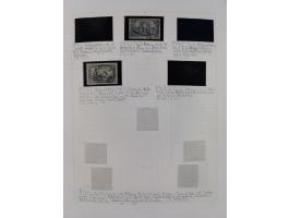 China und Kiautschou, schöne gestempelte Sammlung, jeweils mit Vorläufer-Teil, China mit u.a. Handstempel 5 Pfg. (2x), intere